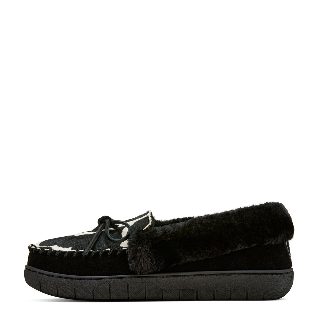Ariat Womens Ivy Moccasins (4419982) Black Pony