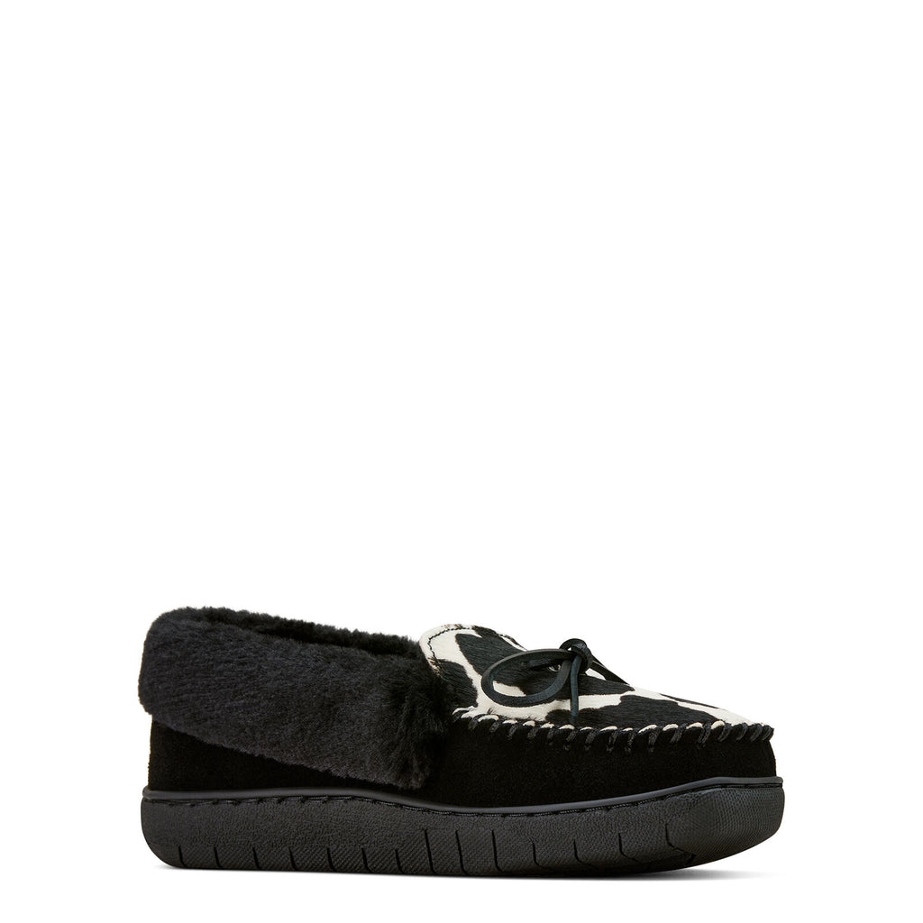 Ariat Womens Ivy Moccasins (4419982) Black Pony