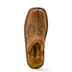 Ariat Mens Silversmith Square Toe Exotic Slippers (4423221) Distressed Brown