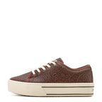 Ariat Womens Skylar Shoes (10061258) Brown Floral Emboss
