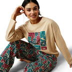 Ariat Womens Dreams Pyjama Set (10065825) Western Blocks