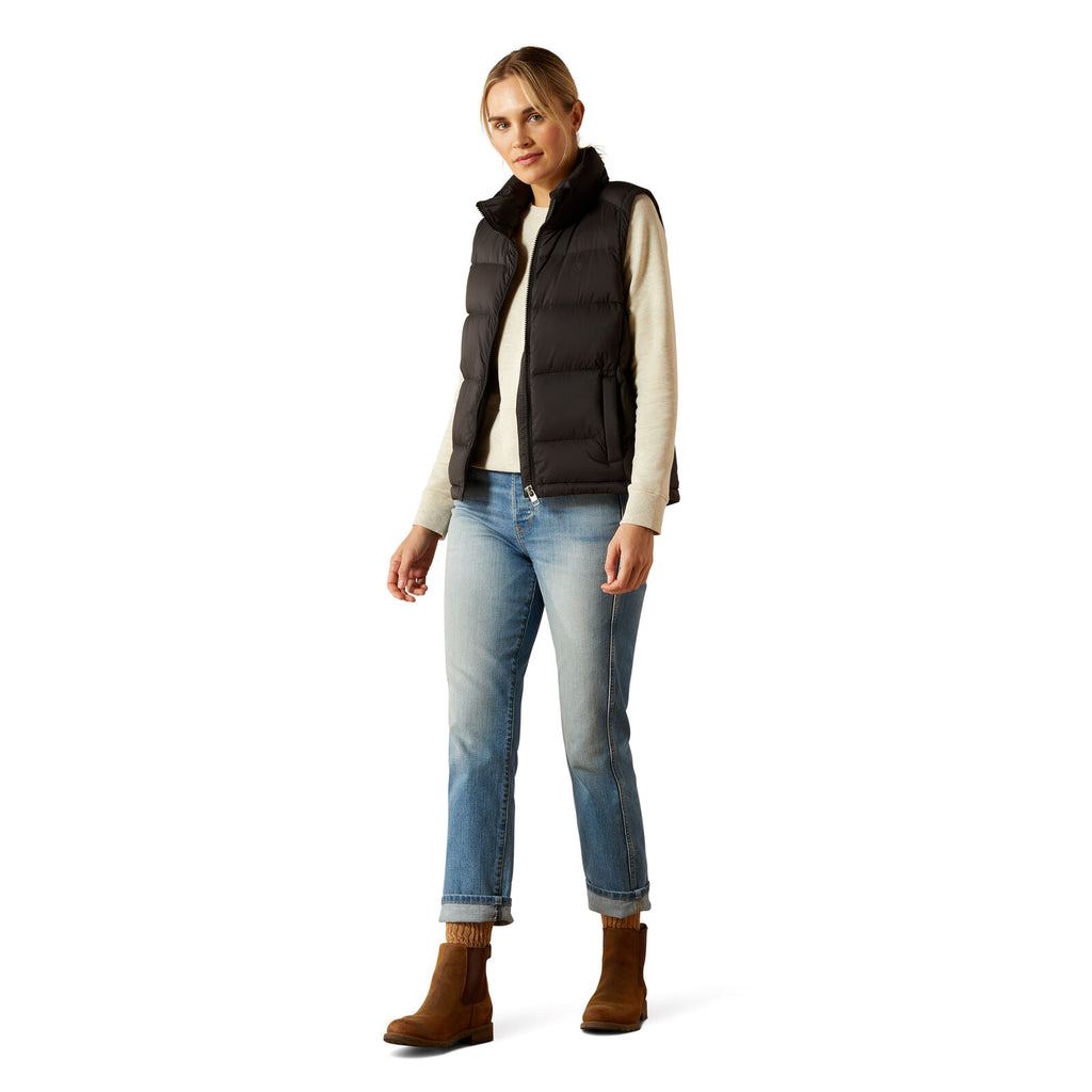 Ariat Womens Ultrapuff Down Vest (10062383) Black