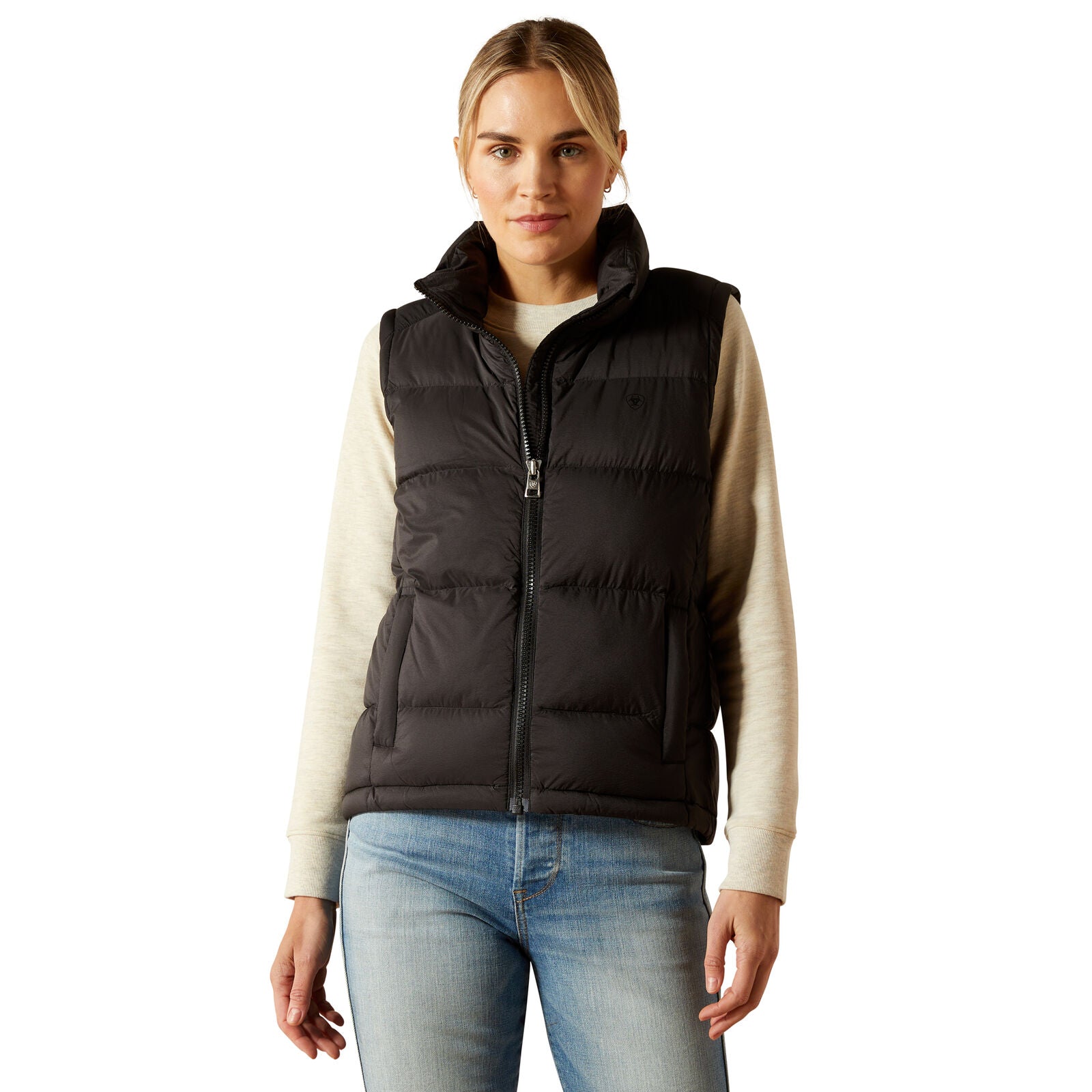 Ariat Womens Ultrapuff Down Vest (10062383) Black