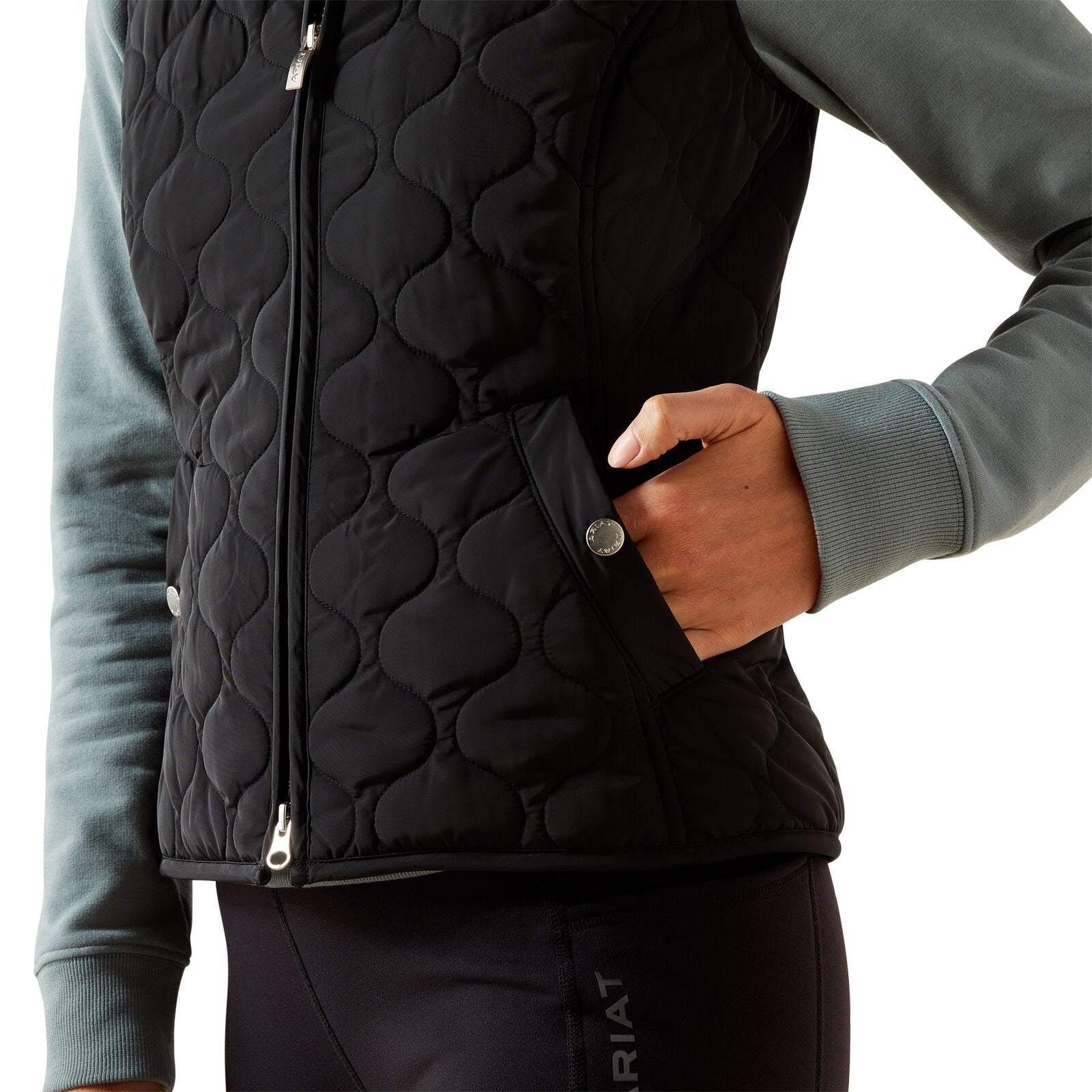 Ariat Womens Ashley 2.0 Insulated Vest (10062645) Black