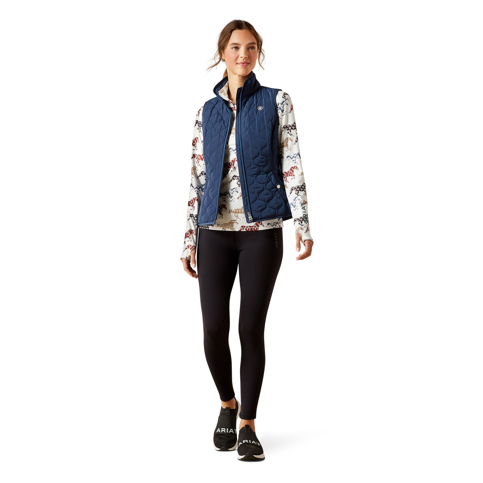 Ariat Womens Ashley 2.0 Insulated Vest (10062646) Big Dipper