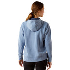 Ariat Womens Rabere 2.0 Hoodie (10062364) China Blue Heather