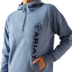 Ariat Womens Rabere 2.0 Hoodie (10062364) China Blue Heather