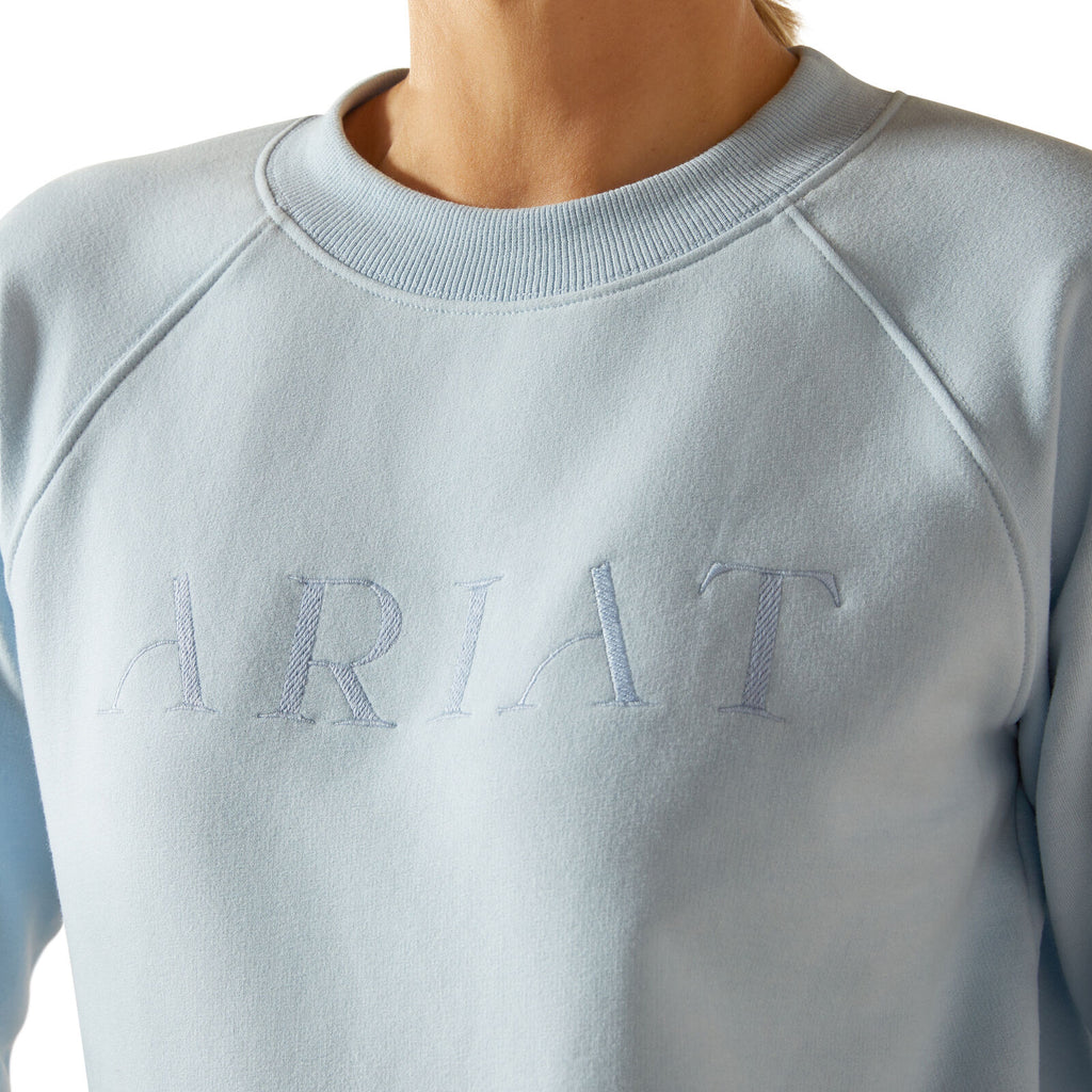 Ariat Womens Martine Sweatshirt (10062861) Skyway
