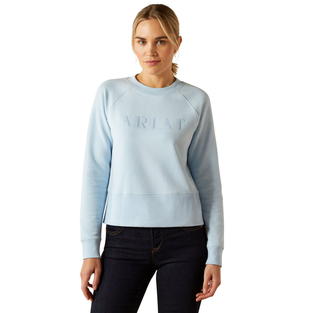 Ariat Womens Martine Sweatshirt (10062861) Skyway