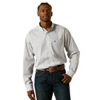 Ariat Mens Wrinkle Free Declan L/S Shirt (10062193) White