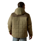 Ariat Mens Crius Hooded Insulated Jacket (10062677) Green/Dark Green
