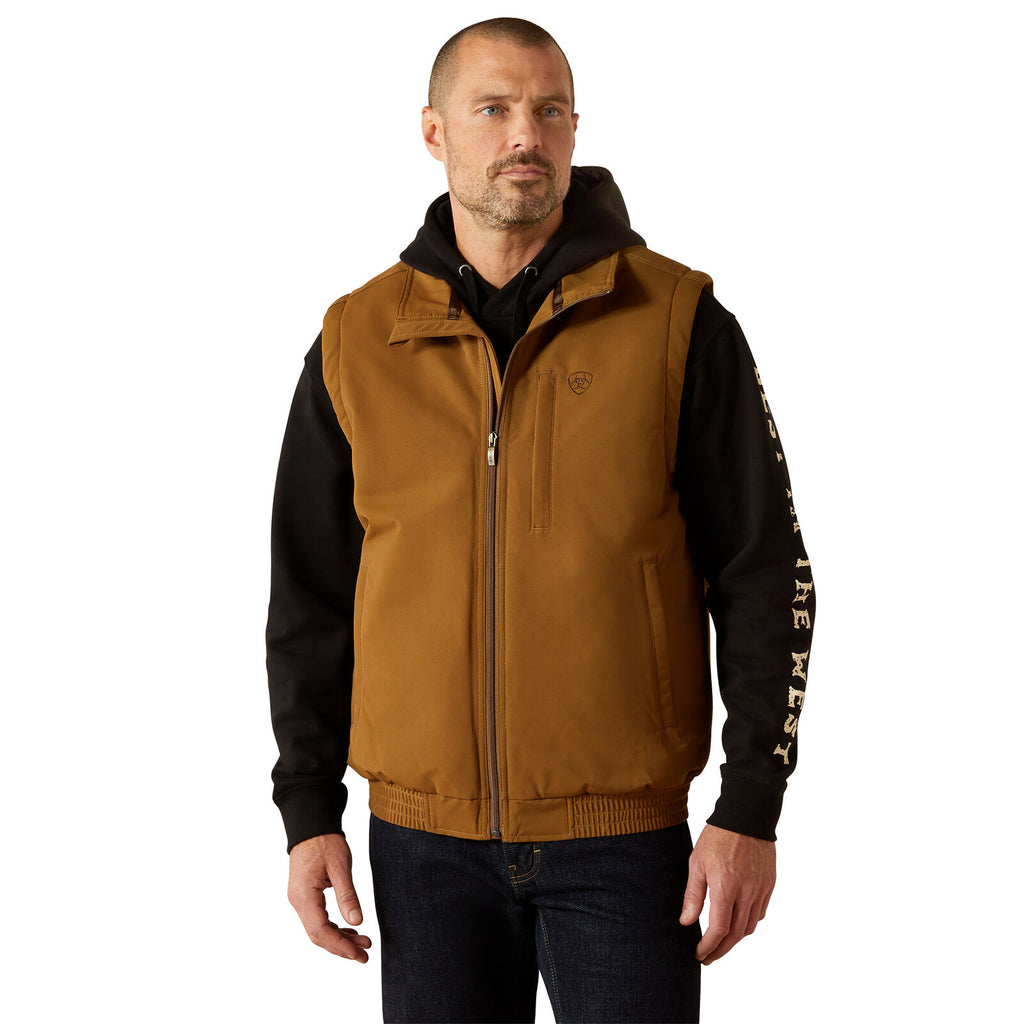 Ariat Mens Field Insulated Vest (10062516) Khaki