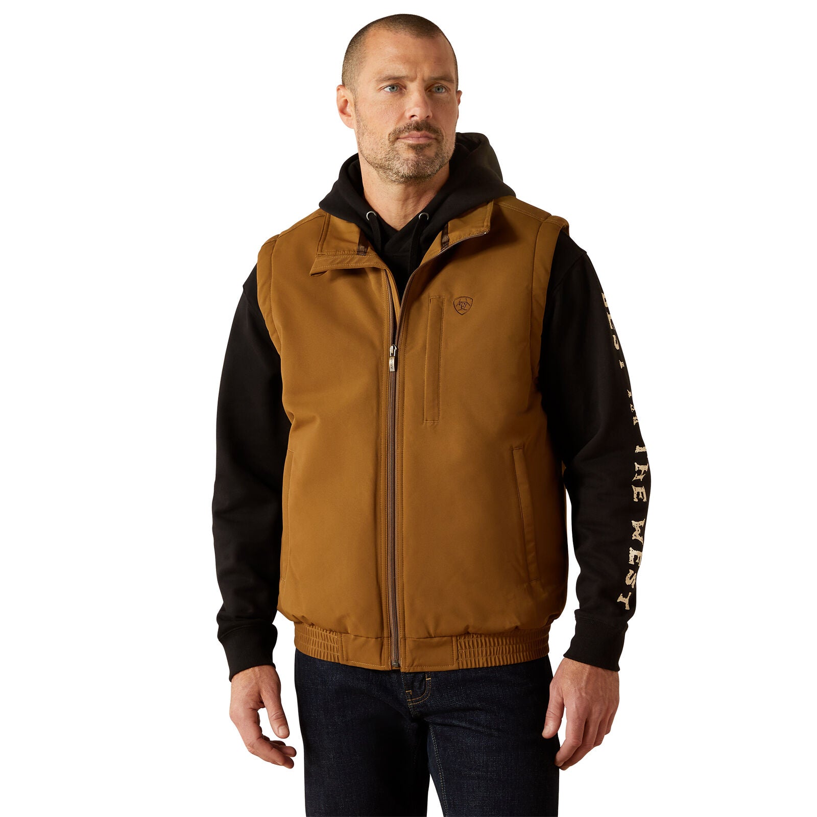 Ariat Mens Field Insulated Vest (10062516) Khaki