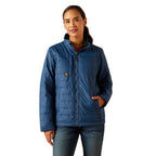 Ariat Womens Rebar Cordura Ripstop Lightweight Insulated Jacket (10062278) Ensign Blue