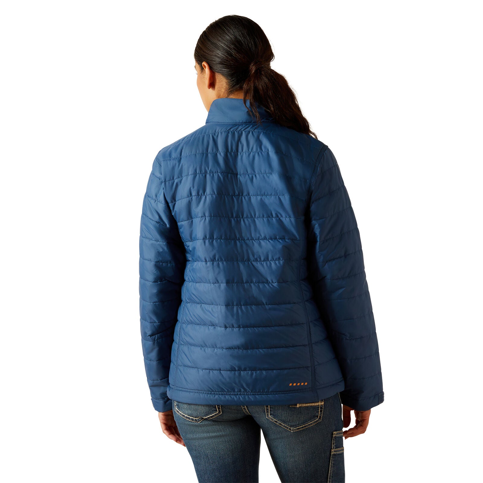 Ariat Womens Rebar Cordura Ripstop Lightweight Insulated Jacket (10062278) Ensign Blue