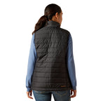 Ariat Womens Rebar Cordura Ripstop Lightweight Insulated Vest (10062722) Black