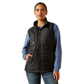 Ariat Womens Rebar Cordura Ripstop Lightweight Insulated Vest (10062722) Black
