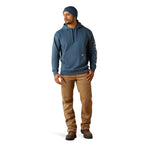 Ariat Mens Rebar Graphic Hoodie (10062528) Orion Blue/Dusty Blue