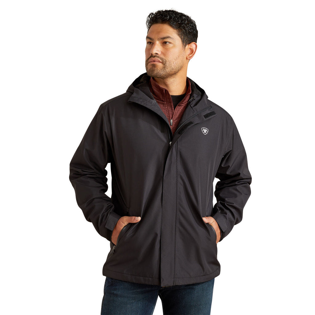 Ariat Mens Rebar Stormshell H2O Jacket (10062664) Black