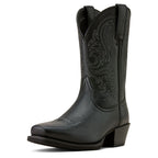 Ariat Mens Sport Lawman Square Toe Western Boots (10074249) Black Deertan