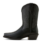 Ariat Mens Sport Lawman Square Toe Western Boots (10074249) Black Deertan