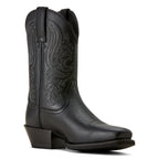 Ariat Mens Sport Lawman Square Toe Western Boots (10074249) Black Deertan