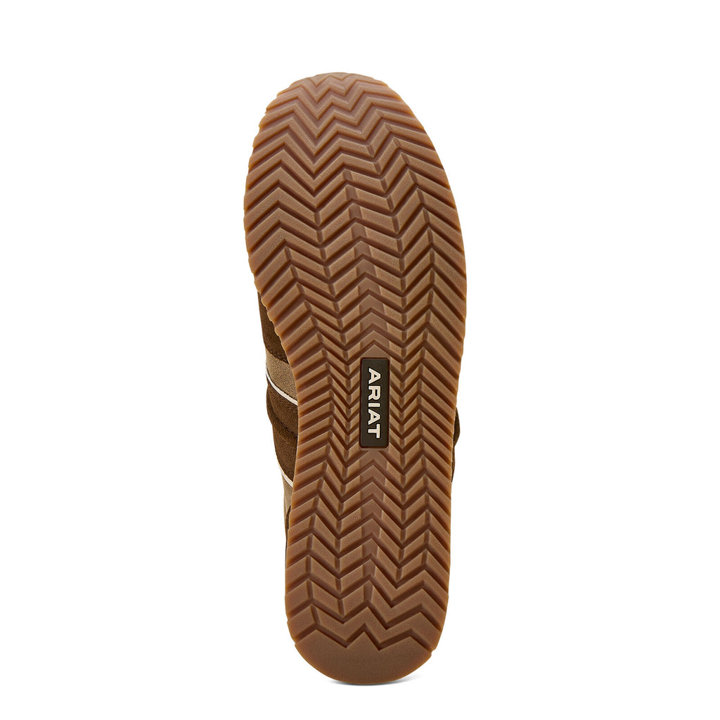 Ariat Mens Ranch Runner Shoes (10074216) Barley/Brown Bomber
