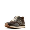 Ariat Mens Ranch Runner Shoes (10074199) Chocolate/Antique Tan Croc Print
