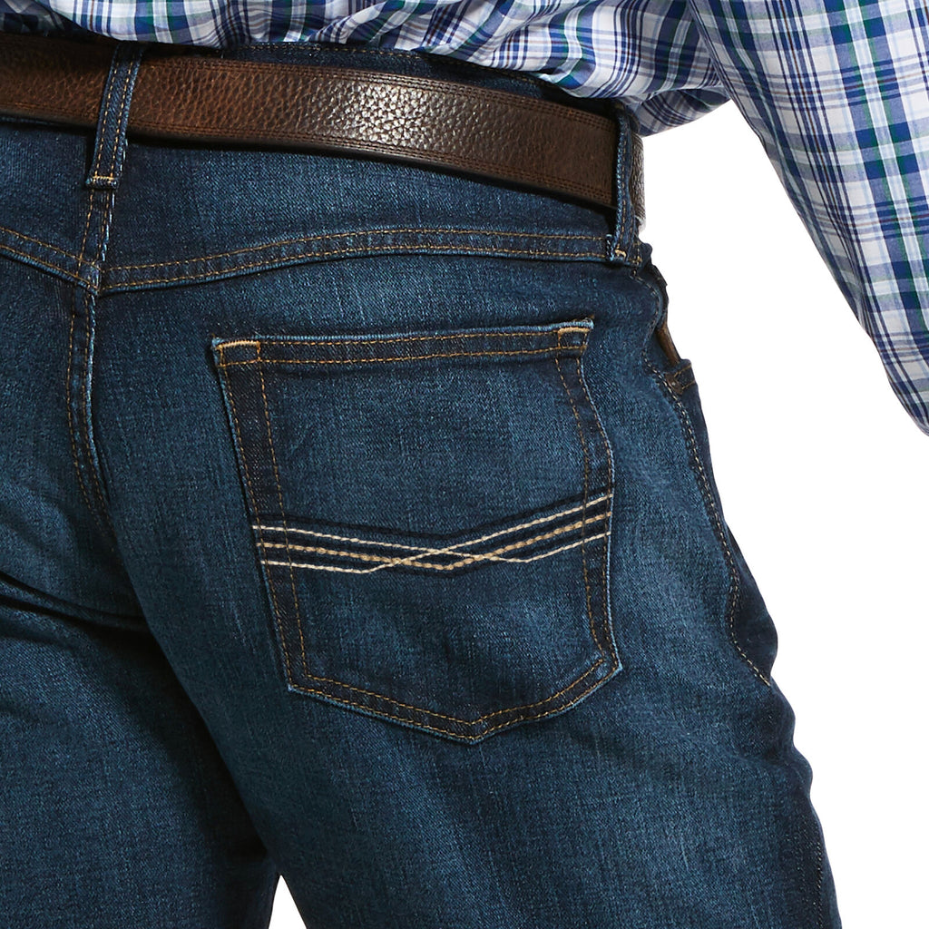 Ariat Mens M5 Stretch Straight Leg Jeans (10022784) Legacy Durham