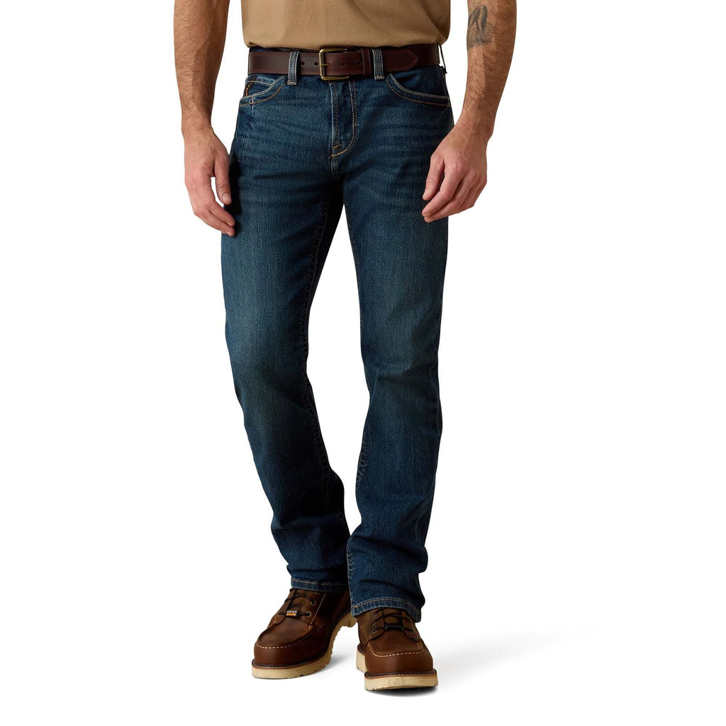 Ariat Mens Rebar M7 Durastretch Edge Straight Leg Jeans (10034628) Bodie