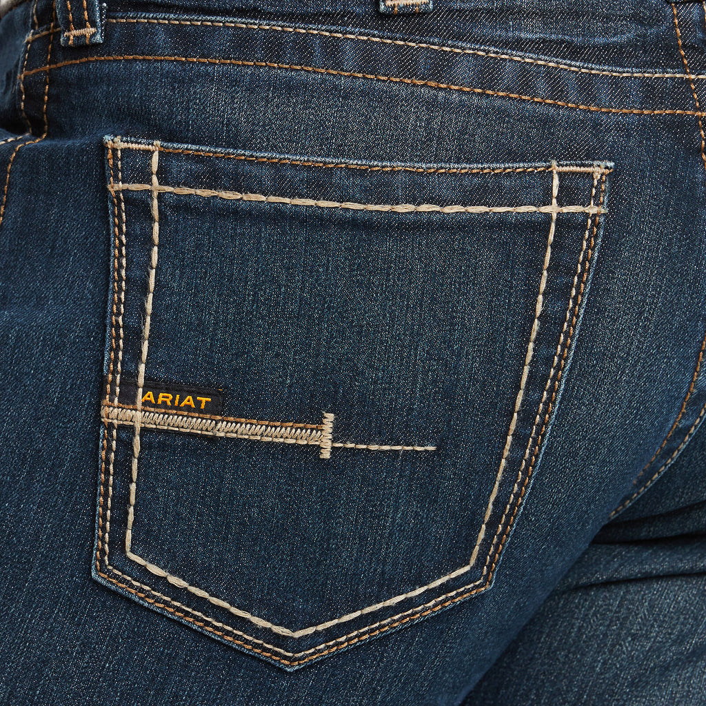 Ariat Mens Rebar M7 Durastretch Edge Straight Leg Jeans (10034628) Bodie