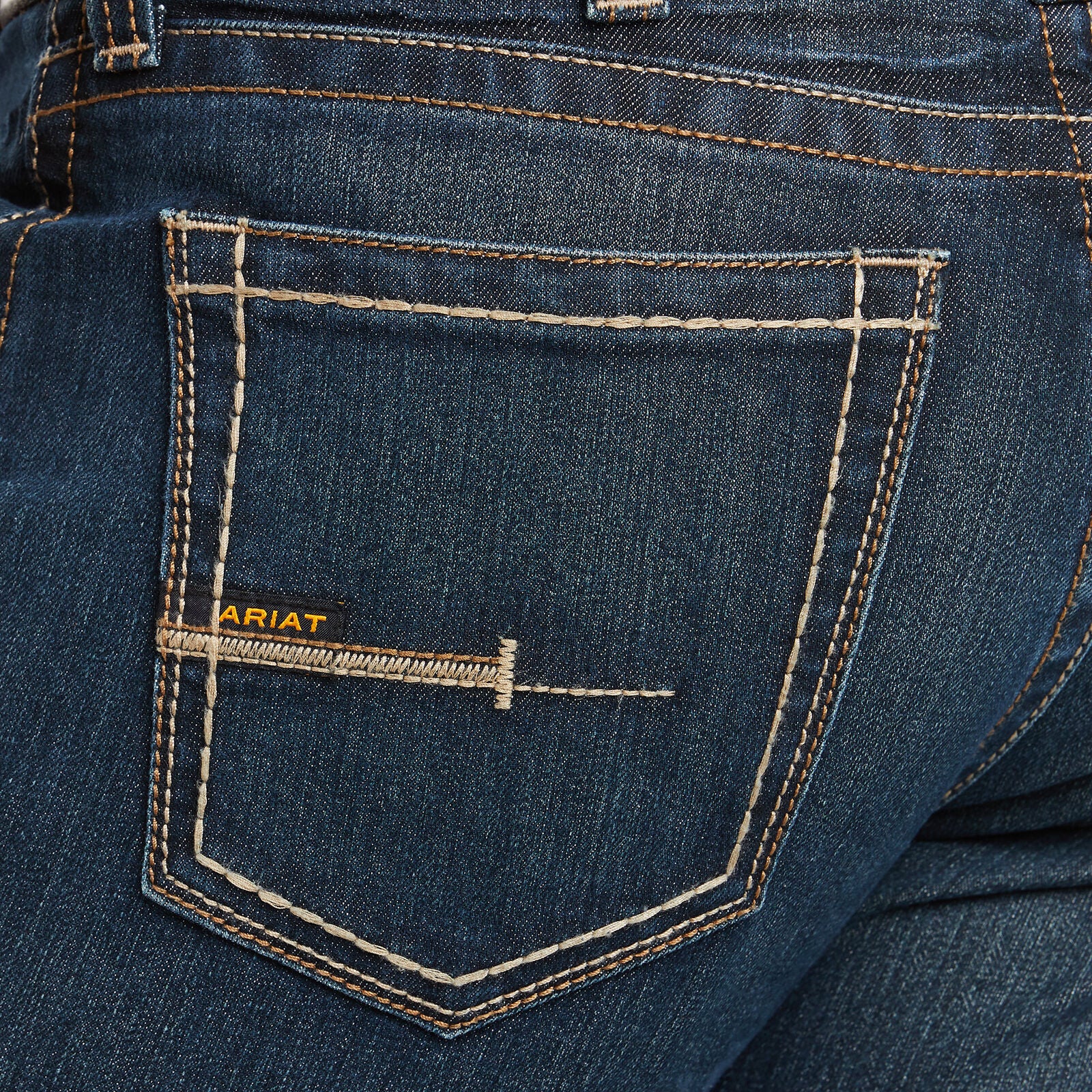 Ariat Mens Rebar M7 Durastretch Edge Straight Leg Jeans (10034628) Bodie