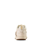 Ariat Womens Ranch Runner Shoes (10074338) Bright Cream/Glided Leopard Hair On