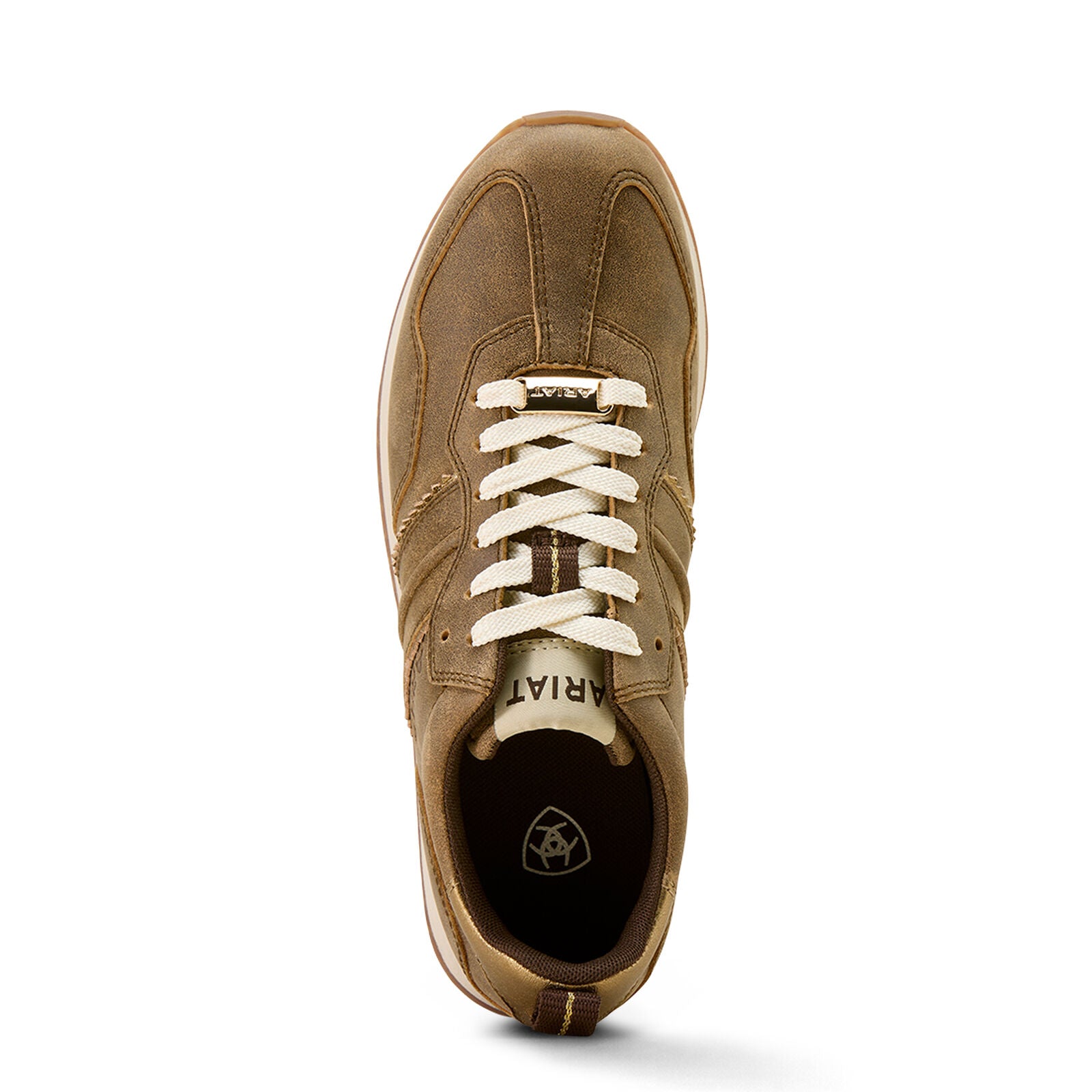 Ariat Womens Ranch Runner Shoes (10074337) Brown Bomber