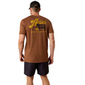 Ariat Mens BBQ Smoke S/S Tee (10071197) Soft Silt