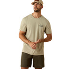Ariat Mens Porcupine Posse S/S Tee (10071196) Elm