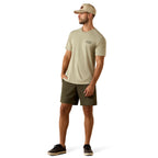 Ariat Mens Porcupine Posse S/S Tee (10071196) Elm