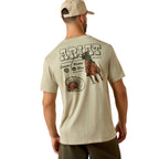 Ariat Mens Porcupine Posse S/S Tee (10071196) Elm