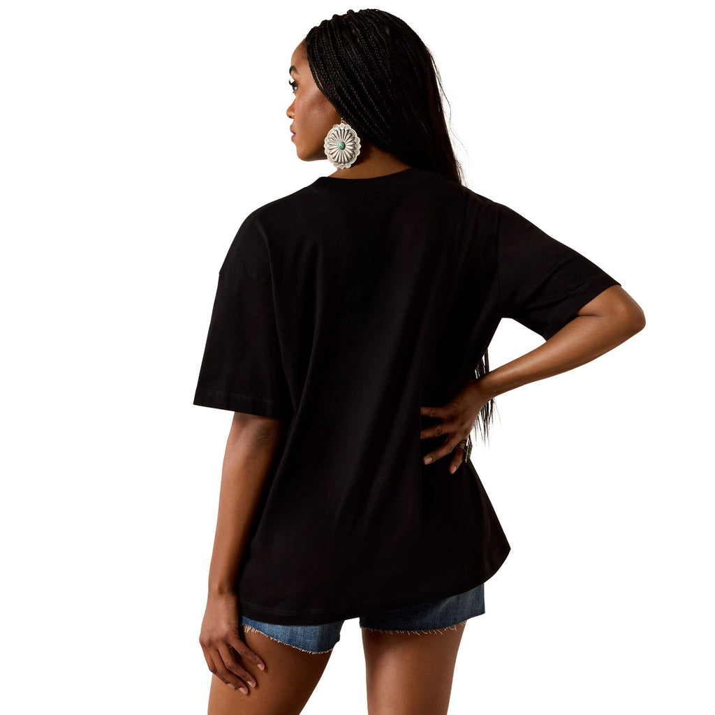 Ariat Womens Boot Logo S/S Tee (10076382) Black