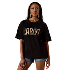 Ariat Womens Boot Logo S/S Tee (10076382) Black
