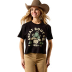 Ariat Womens Cacti Cowboy Hat S/S Tee (10071669) Black