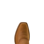 Ariat Mens Heritage Roughstock Square Toe Western Boots (10074219) Status Brown/Chocolate Smoke