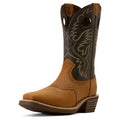 Ariat Mens Heritage Roughstock Square Toe Western Boots (10074219) Status Brown/Chocolate Smoke