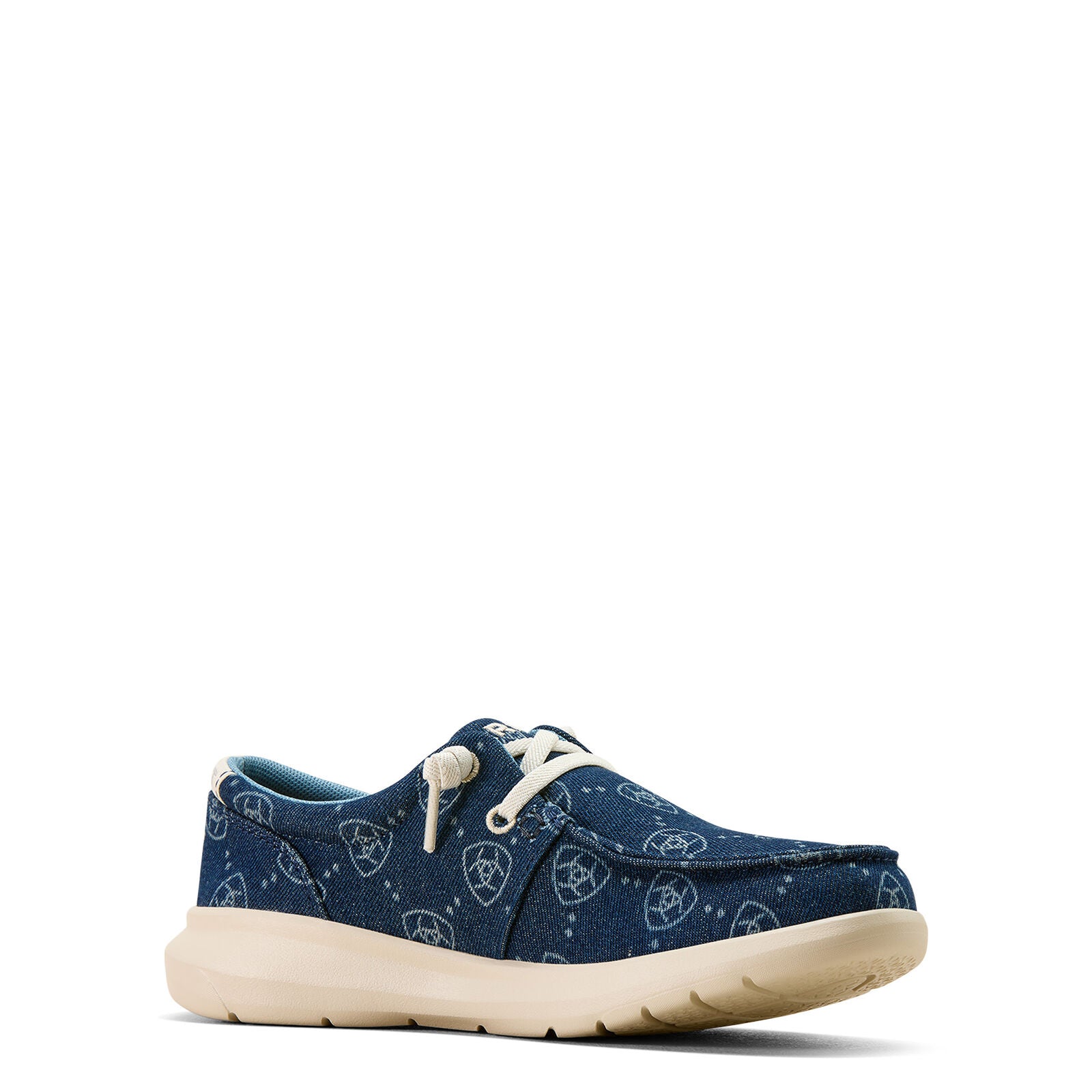 Ariat Womens Hilo Shoes (10074321) Denim Logo Print
