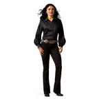 Ariat Womens Jolie Snap L/S Shirt (10065941) Black