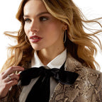 Ariat Womens Embossed Snakeskin Blazer (10065957) Brown Python