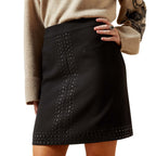 Ariat Womens After Party Mini Skirt (10065991) Black