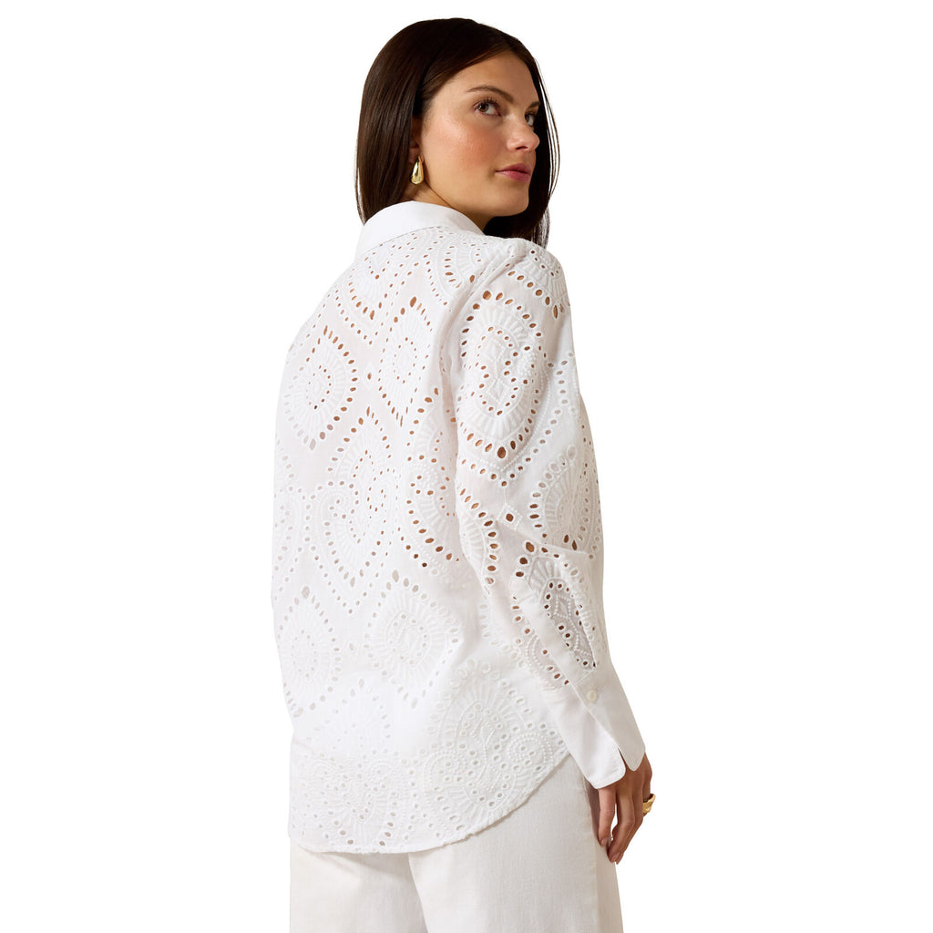 Ariat Womens Millington L/S Blouse (10072731) White