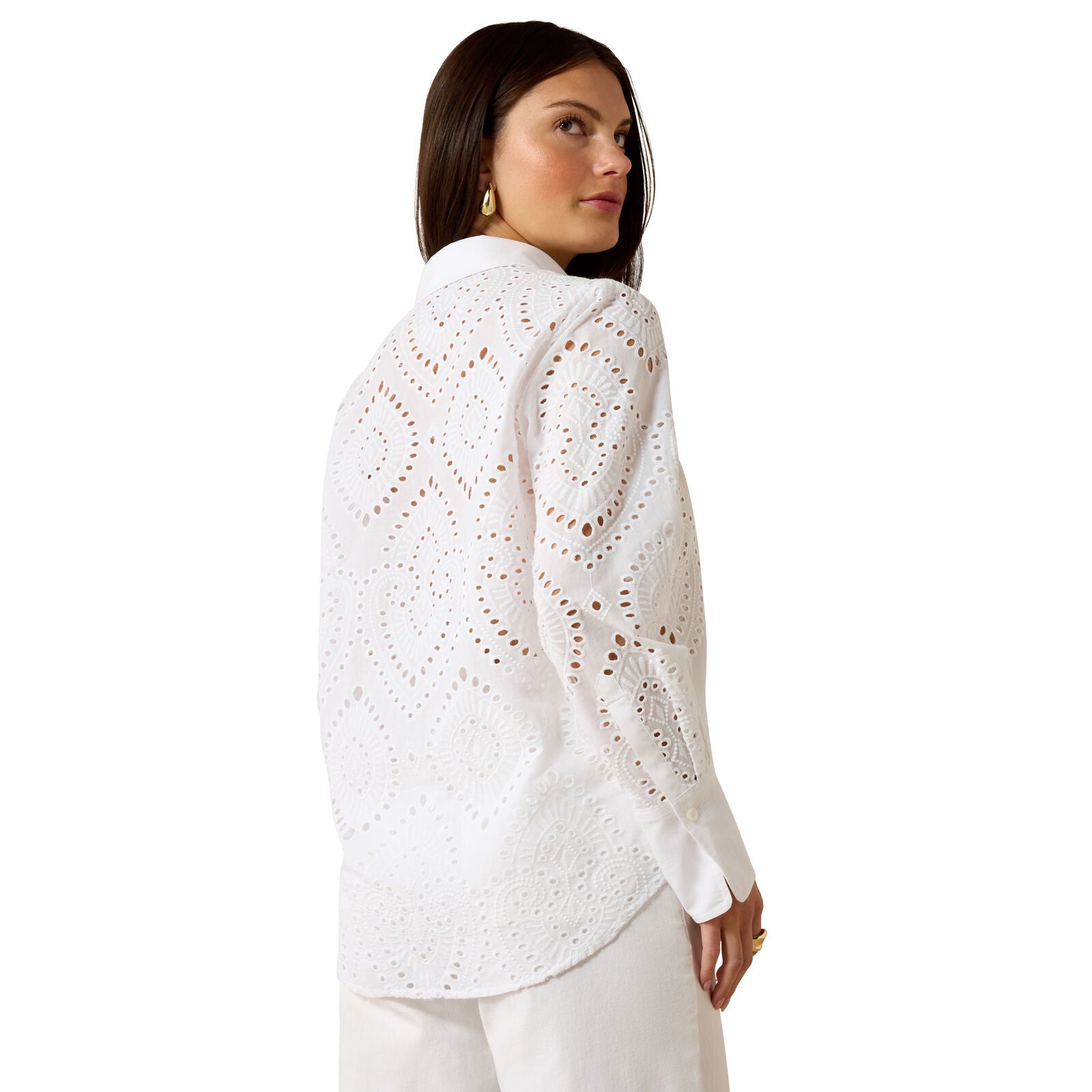 Ariat Womens Millington L/S Blouse (10072731) White
