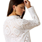 Ariat Womens Millington L/S Blouse (10072731) White